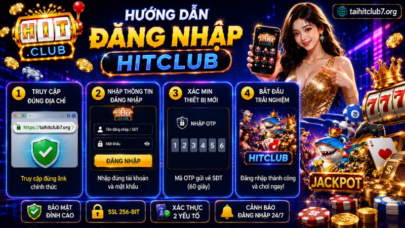 Hướng dẫn đăng nhập HITCLUB cho người mới