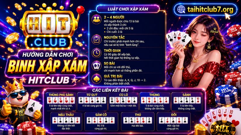 Các quy tắc quan trọng trong game bài Binh Xập Xám Hitclub