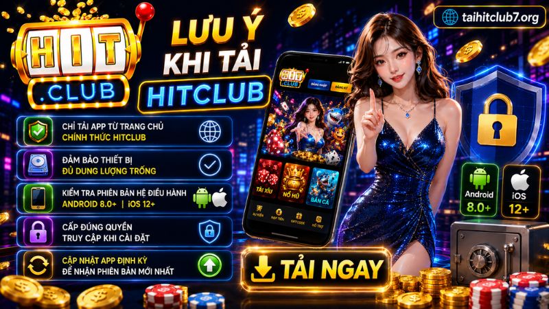 Những lưu ý khi tải app HITCLUB